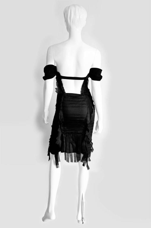 That Tom Ford Gucci 2004 Silk Ribbon Corset Runway Ad Campaign Dress ...