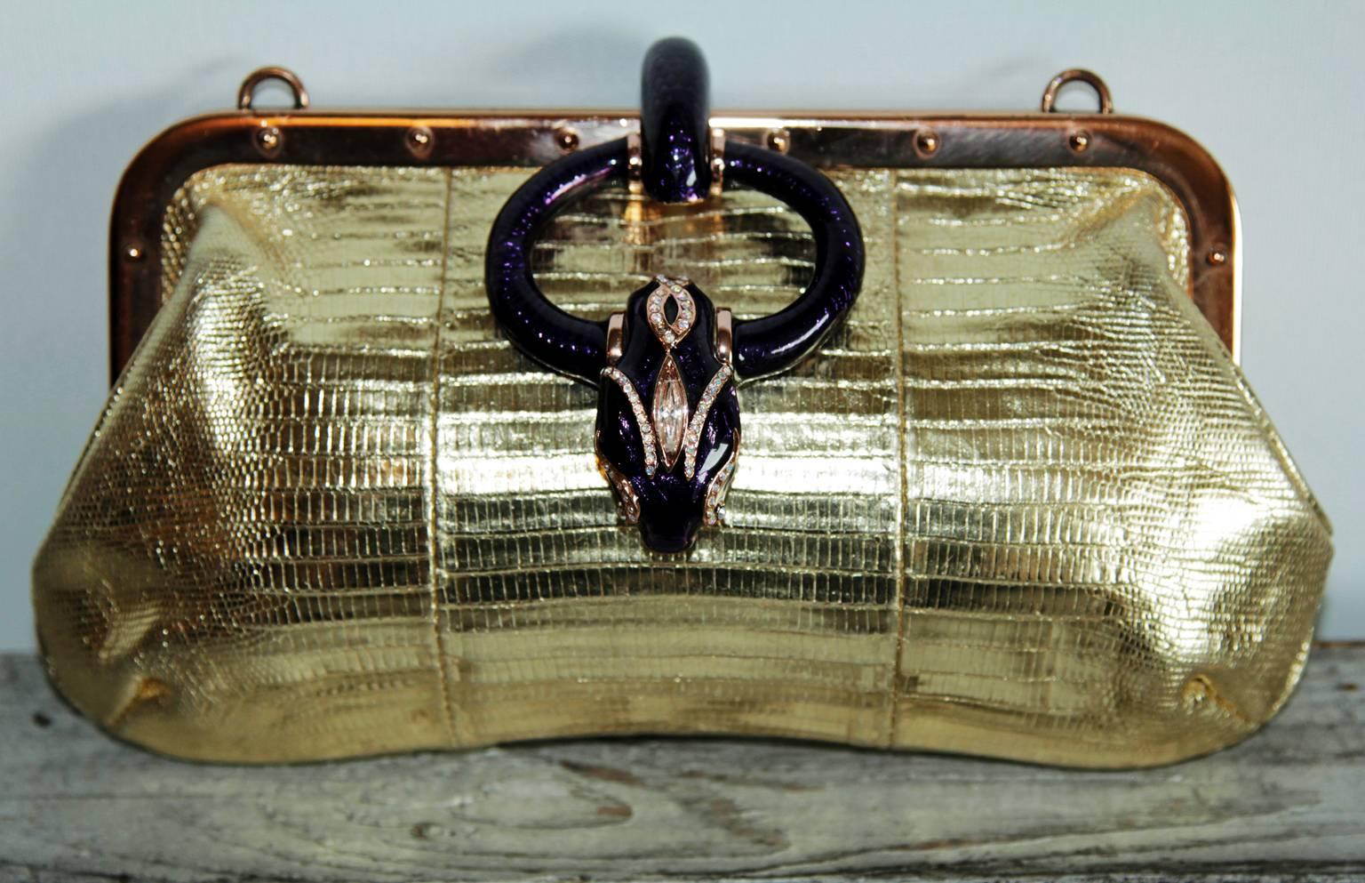 Iconic Tom Ford Gucci SS 2004 Python & Crystal Runway & Ad Campaign Bag!

So many of Tom Ford's incredible runway collections for Gucci & YSL will forever hold a place in fashion history, as well as in people's hearts, for the incredible gowns,