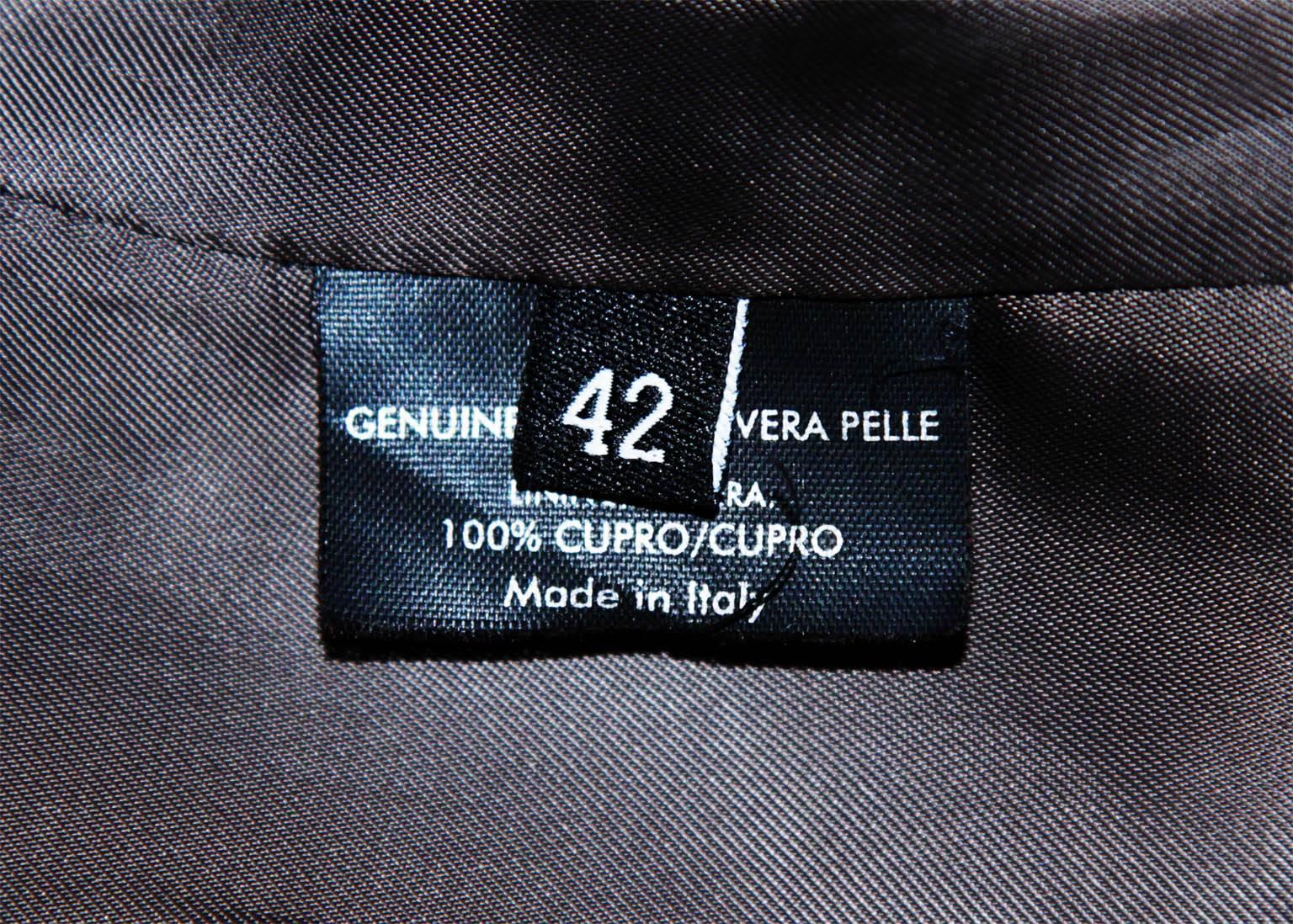 Heavenly Tom Ford For Gucci 2003 Chocolate Brown Corseted Leather Coat & Belt! 1