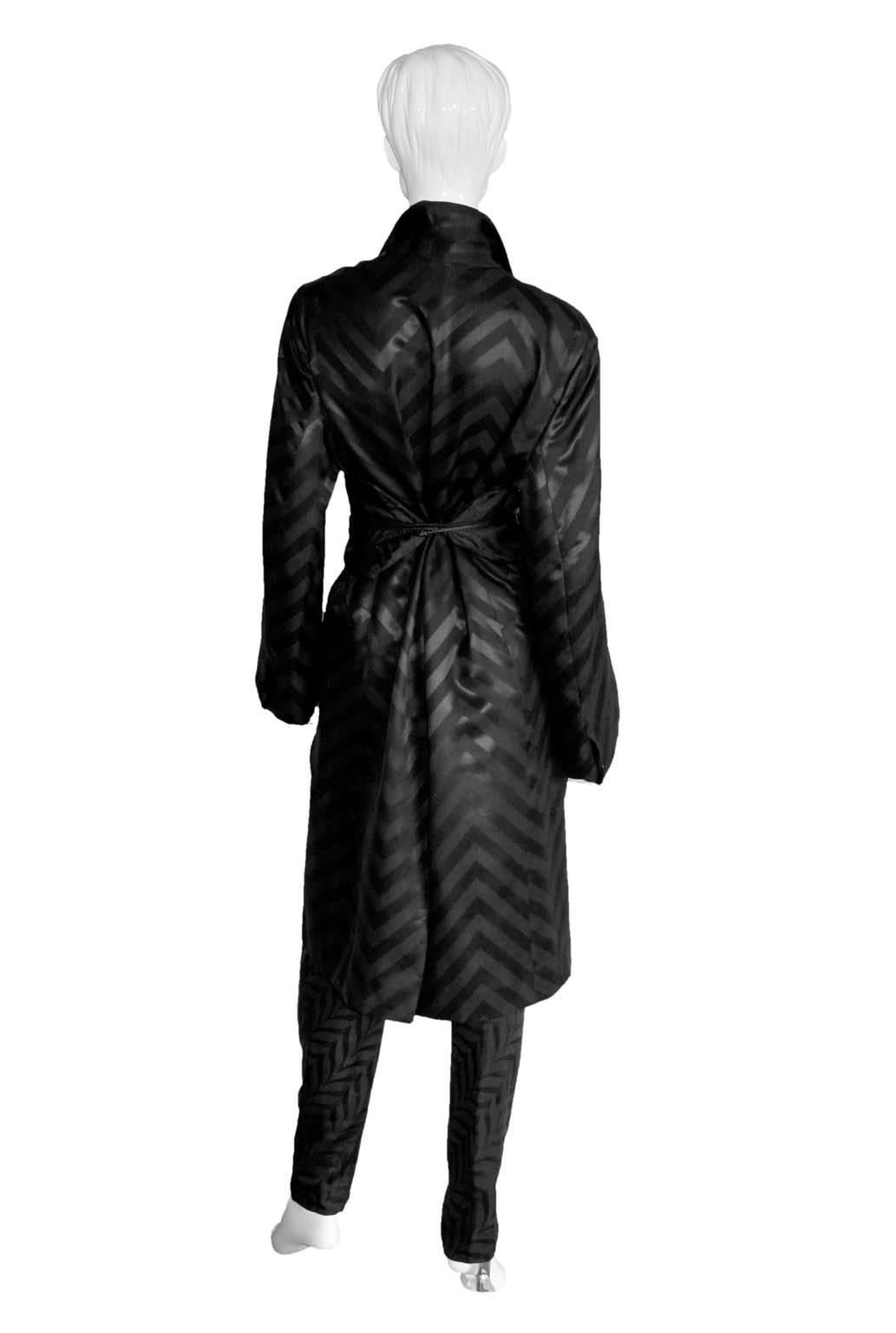 The Most Incredibly Rare & Iconic Tom Ford For Gucci Fall Winter 2002 Black Silk Kimono Coat, Pants & Obi Belt!

Who could ever forget Tom Ford's fall/winter 2002 Gothic Collection for Gucci... with that dark chinoiserie styling &