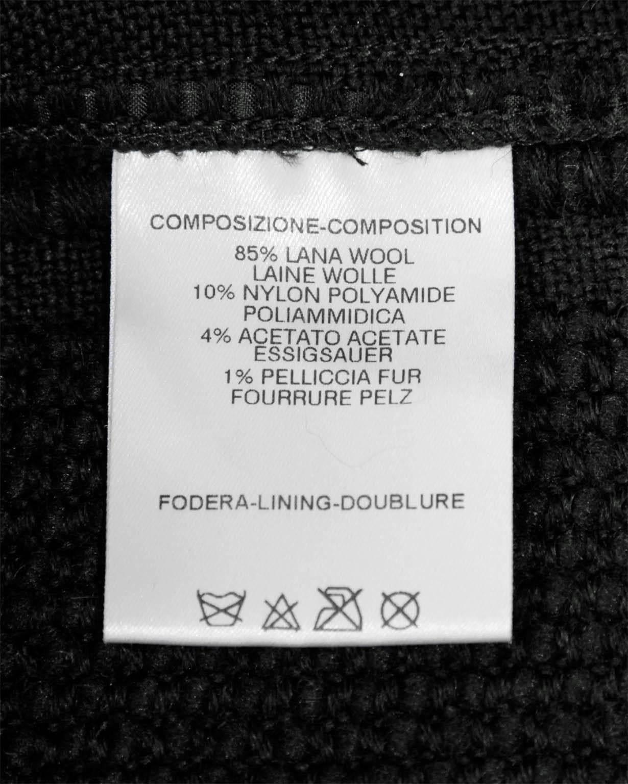 Rare Iconic Tom Ford Gucci 2002 Runway Collection Mink & Silk Trim Coat & Skirt! 4