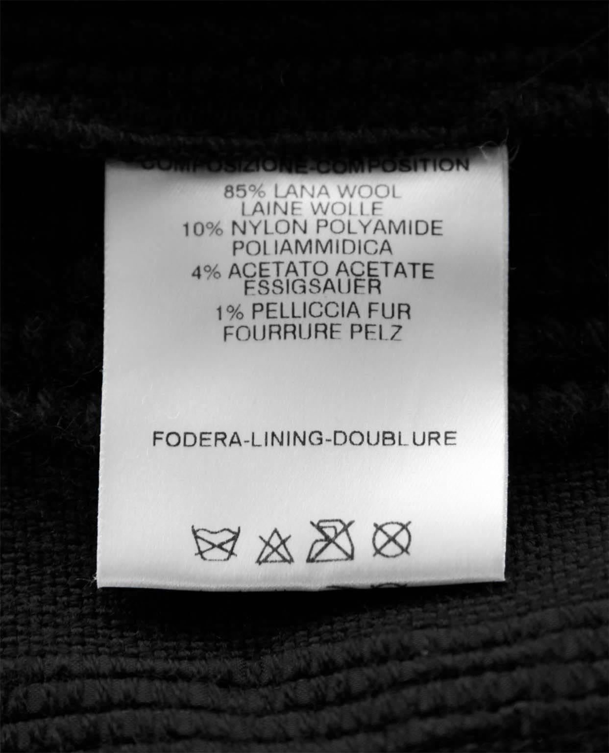 Rare Iconic Tom Ford Gucci 2002 Runway Collection Mink & Silk Trim Coat & Skirt! 6