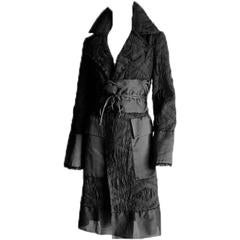 Incredibly Rare Rare Tom Ford Gucci FW 2002 Runway Collection Kimono Coat & Obi! 12