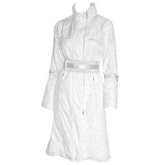Free Shipping: The Most Heavenly Tom Ford Gucci FW 2004 White Parka Coat! IT 42