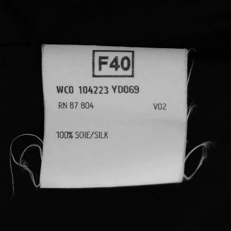 Scrumptious Tom Ford YSL FW 2002 Silk Runway & Ad Campaign Jacket & Skirt! FR 40 For Sale 2