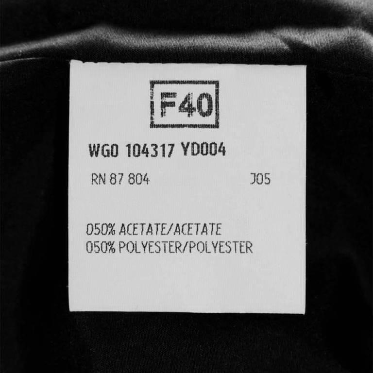 Scrumptious Tom Ford YSL FW 2002 Silk Runway & Ad Campaign Jacket & Skirt! FR 40 For Sale 4