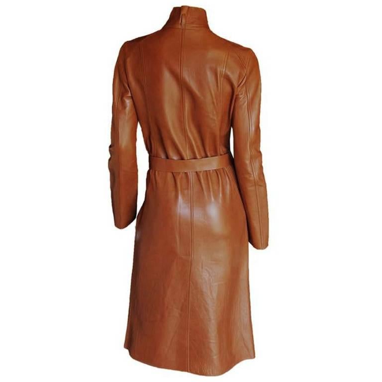 That Gorgeous Cognac Brown Leather Runway Coat From Tom Ford's Fall Winter 2001 Collection For Gucci!

We've been international collectors of Tom Ford for Gucci & YSL since 2005, buying primarily for ourselves & wholesaling to a number of