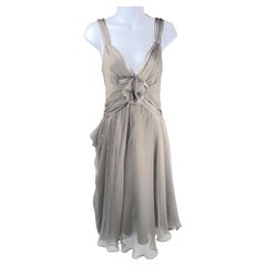 Galliano 1stYearChristianDior SilkChiffon BiasCut Layered BallerinaGown Dress