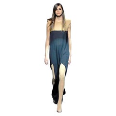 Maison Martin Margiela - Nuovo abito drappeggiato e svolazzante DoubleFaced Convertible, collezione primavera-estate 2007
