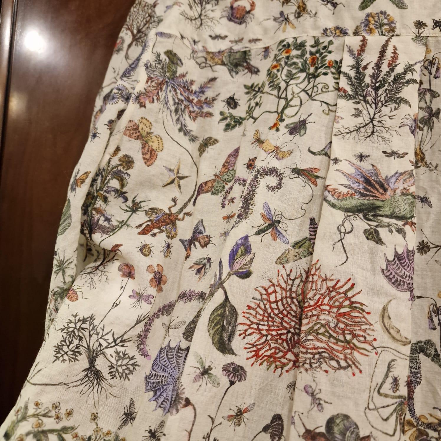 Camicetta in cotone muslim di Christian Dior Riviere, stagione estiva 2025 in vendita 12