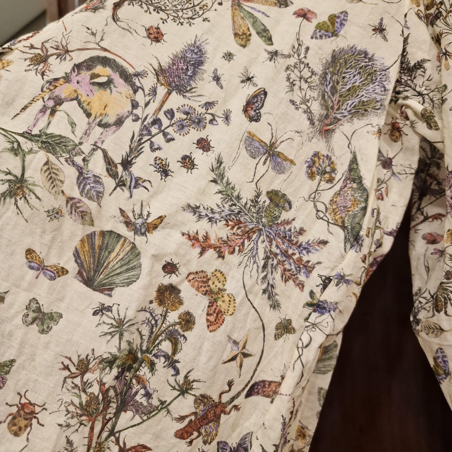 Camicetta in cotone muslim di Christian Dior Riviere, stagione estiva 2025 in vendita 8