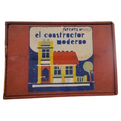 Architecture and construction board game “The Modern Builder”, 1930s, Spain