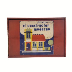 Architecture and construction board game “The Modern Builder”, 1930s, Spain
