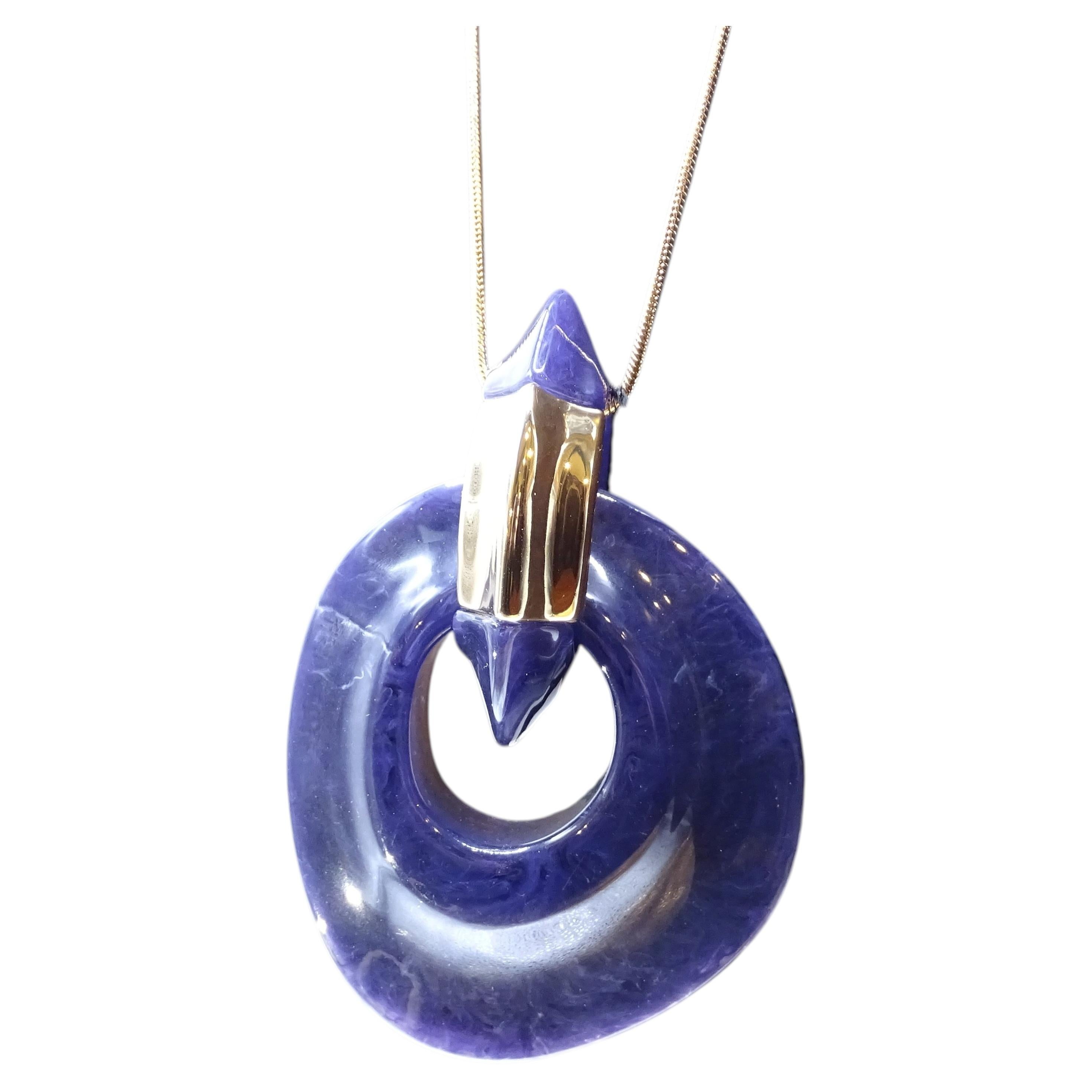 Pre-owned Adolfo Dominguez Design Sautoir Necklace, Adolfo Dom�nguez, 2020�s Spain ,  In Multiple
