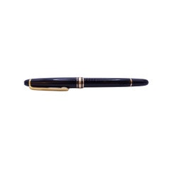Montblanc Meisterstück Black 149 Fountain Pen, 14k Gold, 1980s – Germany