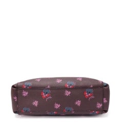 Coach Purple Wildflower Print Coated Canvas Christie Carryall Bag