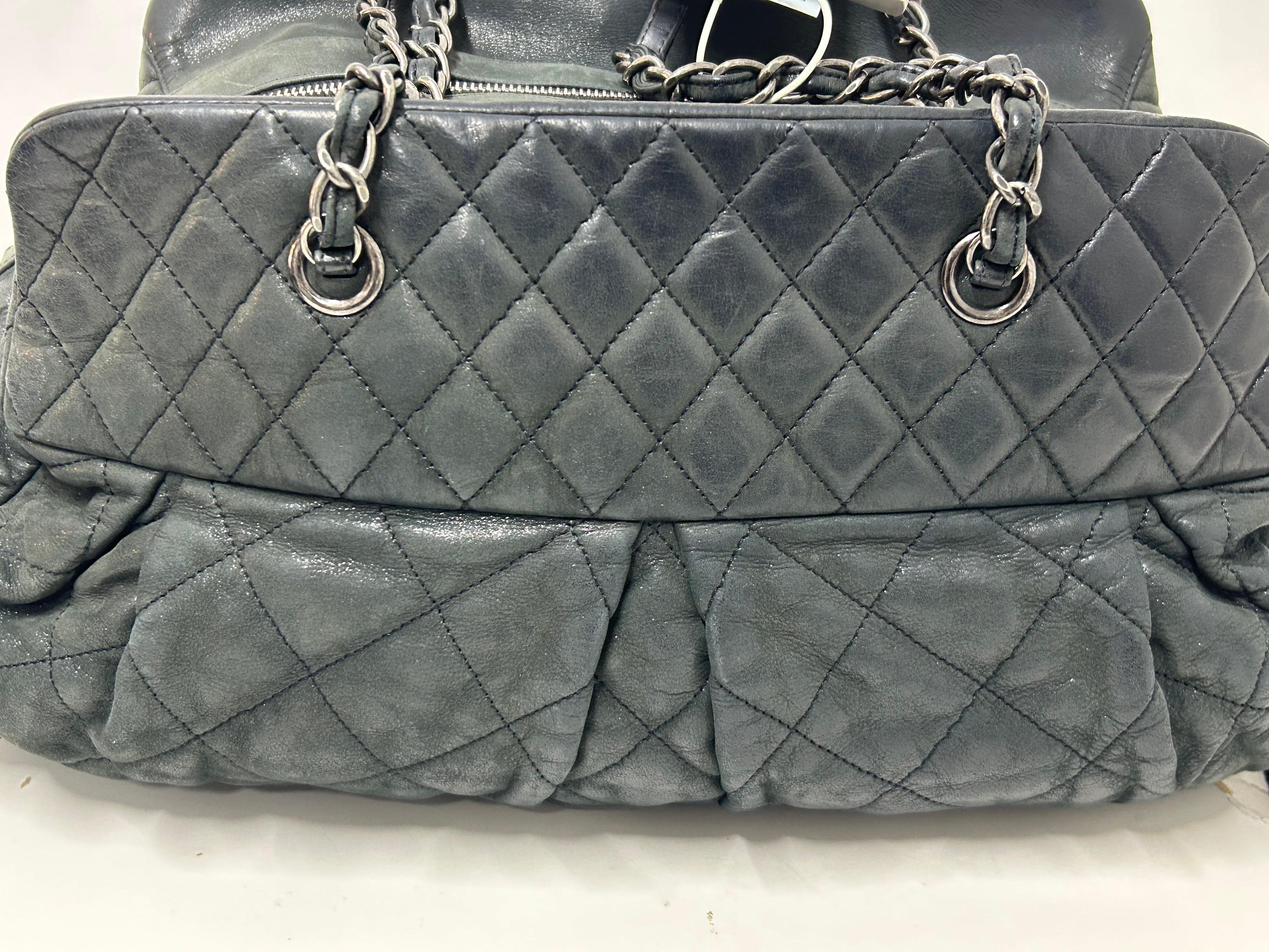 Chanel Chic Quilted Bowler Bag For Sale 13