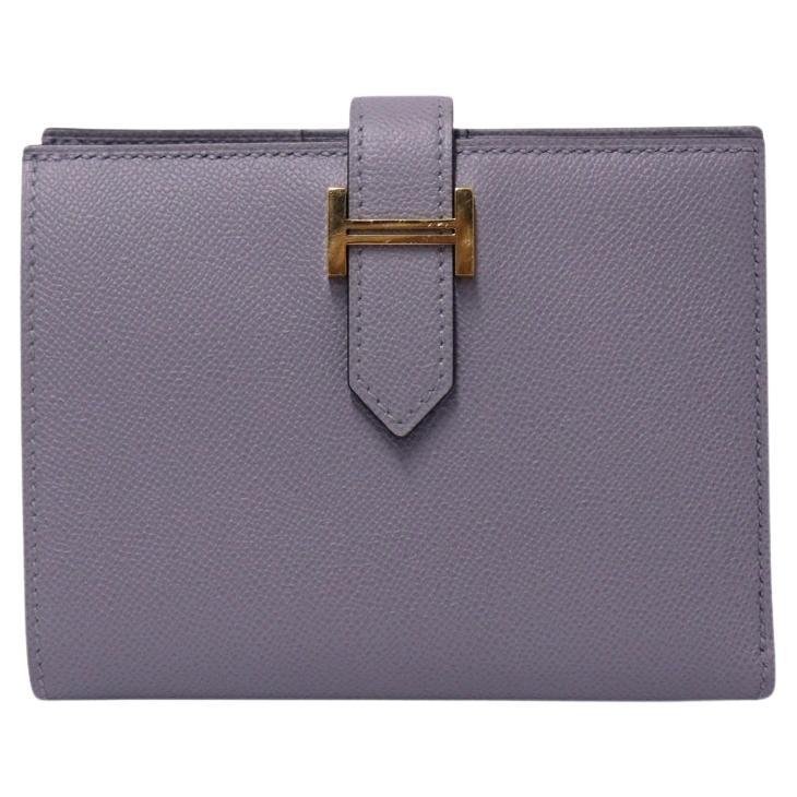 Hermès Béarn Compact Wallet in Epsom Leather
