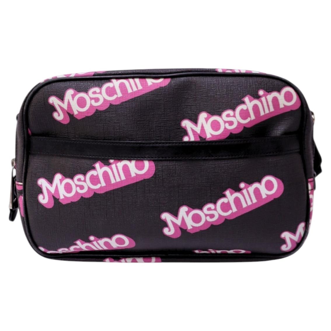 Moschino Barbie Logo Crossbody Bag