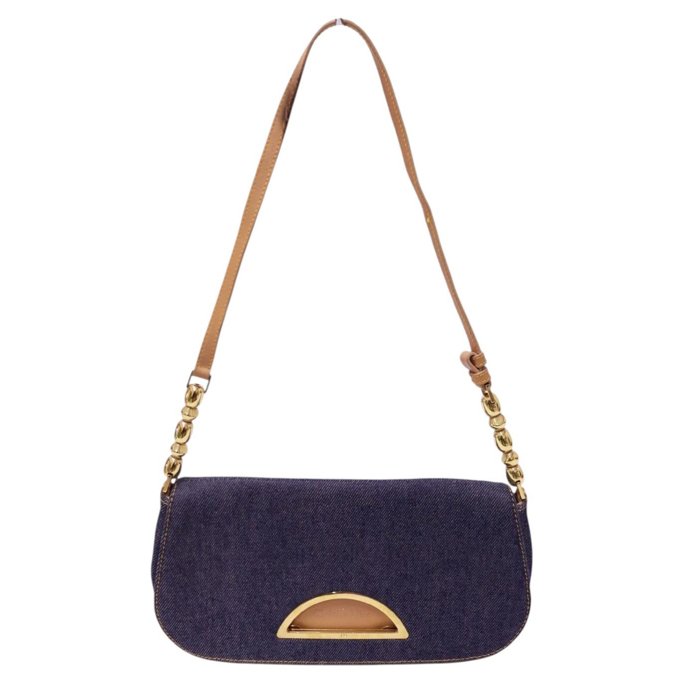 Christian Dior Denim Malice Umhängetasche