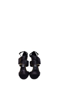 Jimmy Choo Leather Two-Tone Sandals - EU 36.5