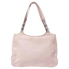 Bally Off-White Leder-Umhängetasche