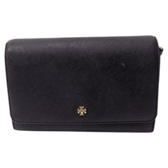 Tory Burch Black Saffiano Leather Small Handbag