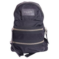 Marc Jacobs Biker Mini Nylon Backpack Black