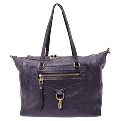 Louis Vuitton Aube Monogram Empreinte Leather Lumineuse PM Bag