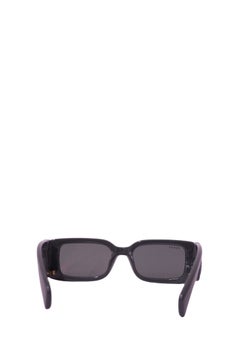 Gafas de sol rectangulares de acetato en color gris de Gucci