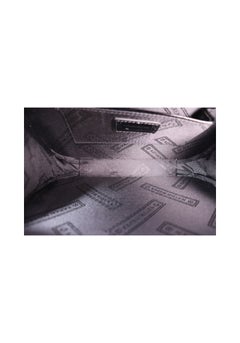 Karen Millen Black & White Geometric Print Box Clutch
