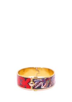 Louis Vuitton LV Confidential Hinged Bangle Bracelet