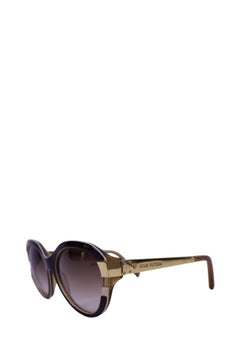 Louis Vuitton Oversized Round Sunglasses – Brown Gradient