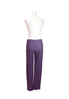 Missoni Zigzag Knit Wide-Leg Trousers - EU 40