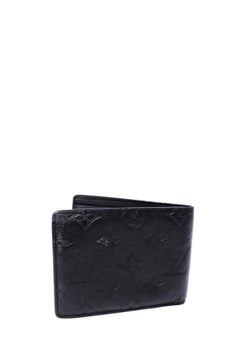 Louis Vuitton Black Monogram Empreinte Leather Bifold Wallet