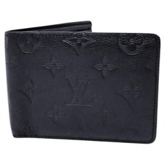 Louis Vuitton Black Monogram Empreinte Leather Bifold Wallet