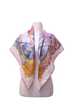 Hermès Aloha Silk Square Scarf