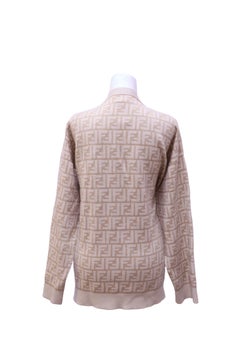 Fendi FF Monogram Long Cardigan - US 8 / IT 44
