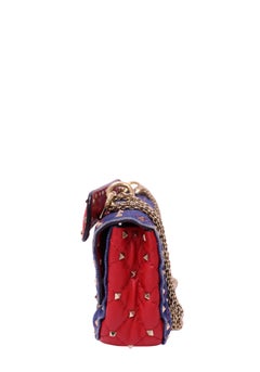 Valentino Garavani Rockstud Spike Denim Shoulder Bag