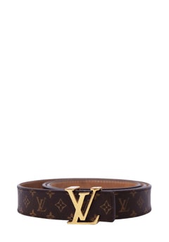 Louis Vuitton LV Initiales Monogram Canvas Belt - EU 34