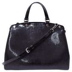 Louis Vuitton Black Electric Epi Leather Brea MM Bag