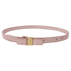 Salvatore Ferragamo Vara Bow Leather Belt