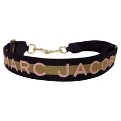 Marc Jacobs The Outline Logo Webbing Strap