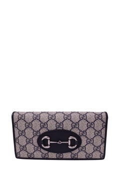 Gucci Horsebit 1955 GG Supreme Wallet on Chain