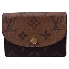 Louis Vuitton Monogram Reverse Compact Snap Wallet
