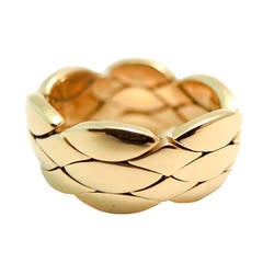 Cartier Flexible Gold Weave Ring