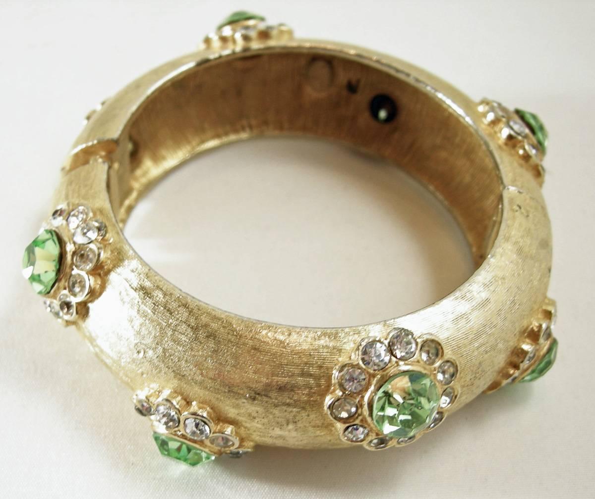 Cadoro Vintage Huge  Cuff Bracelet, 1960s  In Excellent Condition For Sale In New York, NY