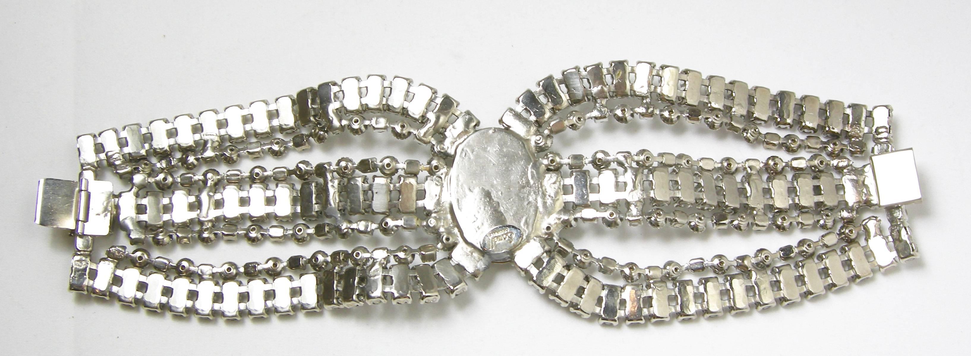 vintage crystal bracelets