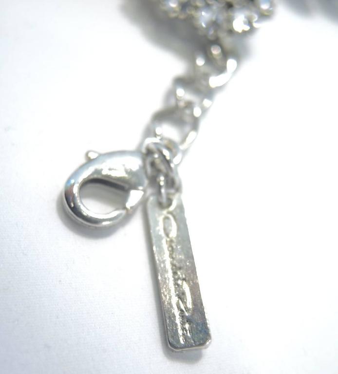 Vintage Oscar De La Renta Crystal Necklace For Sale at 1stdibs