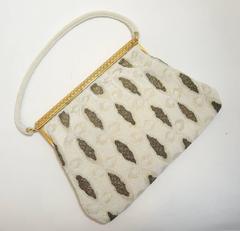 Evening Steel Beaded Bag, 1940s